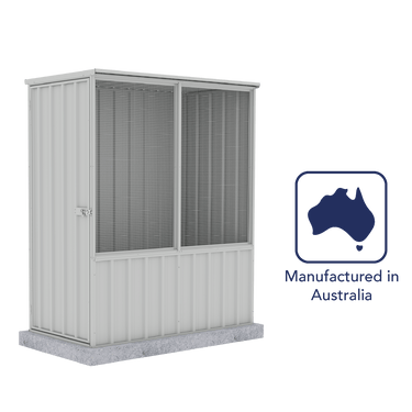 Absco Chicken Coop 1.52mW x 0.78mD x 1.80mH Zincalume - Shed City